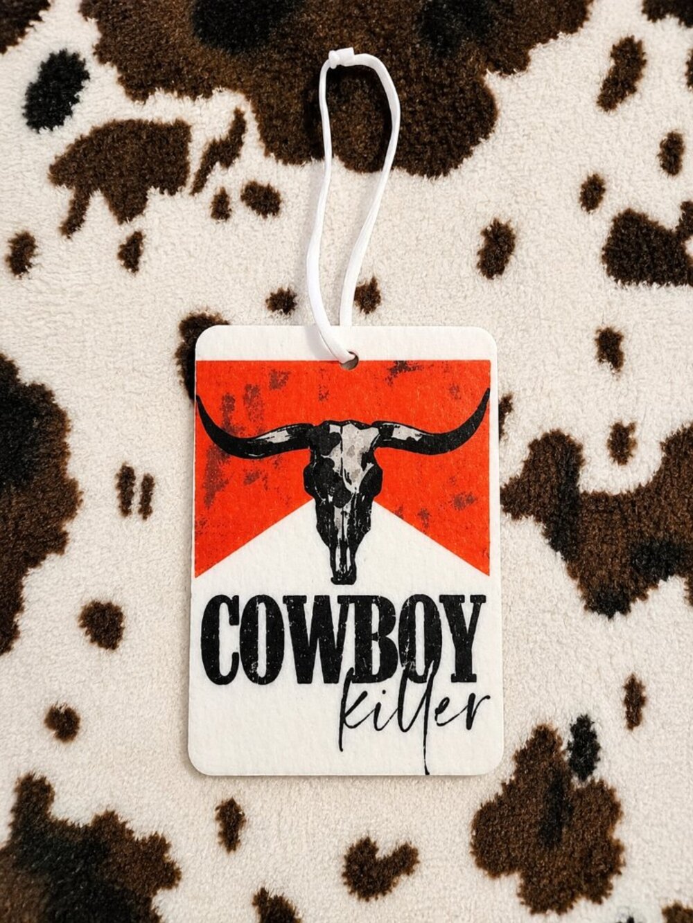 Cowboy Killer Unscented Hanging Car Air Freshener Freshie
